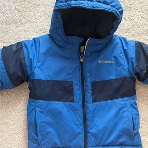 Columbia Dark Blue Puffer Jacket